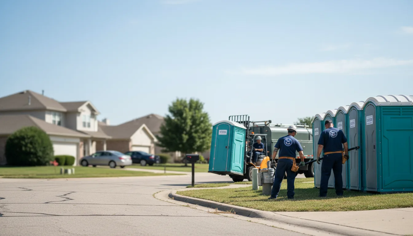 Porta Potty Rental in Cedar Vale, KS near me